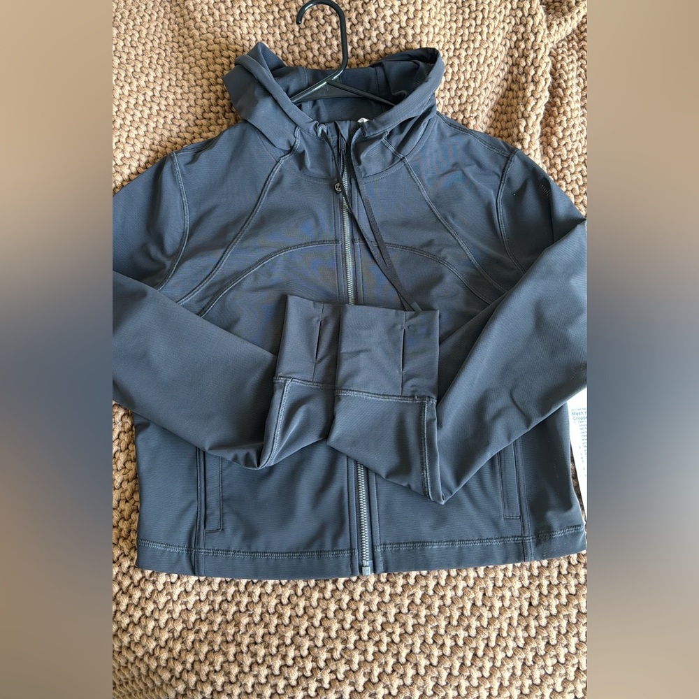 Lululemon Define Cropped Mesh Jacket